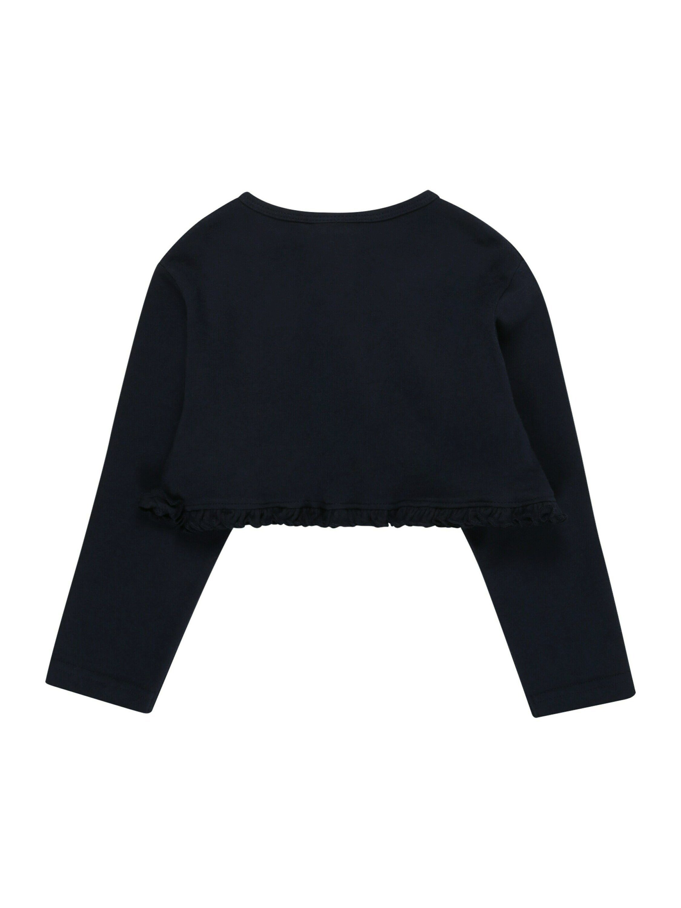 JACKY Strickjacke (1-tlg) Rüschen