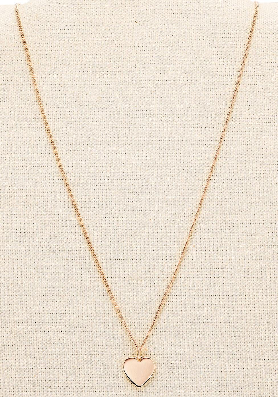 Fossil Kette mit Anhänger Schmuck Edelstahl DREW HEART VINTAGE ICONIC Herz