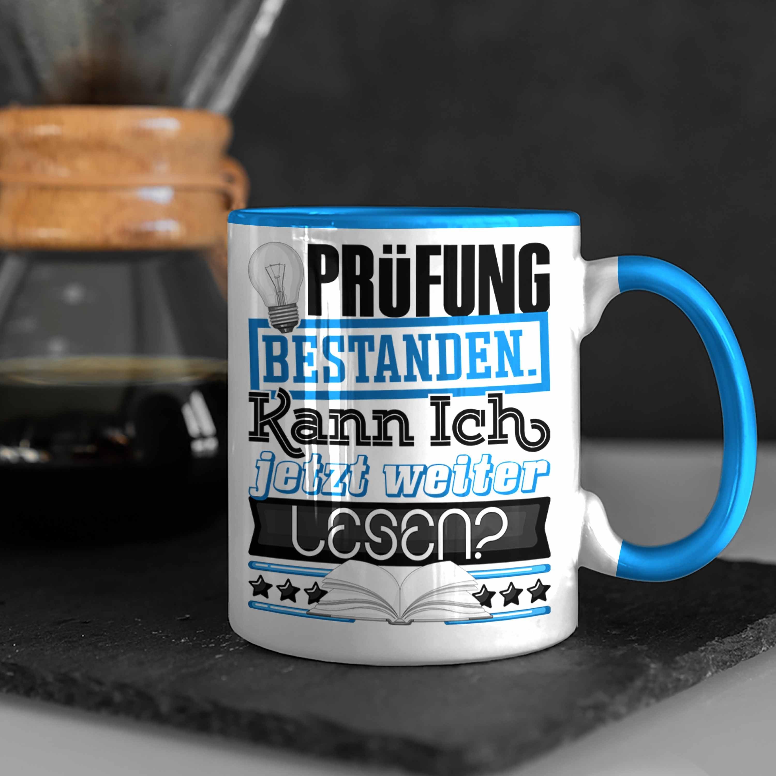 Tasse Prüfung Besta Bachelor Blau Master Trendation Studium Geschenk Bestanden Tasse Prüfung