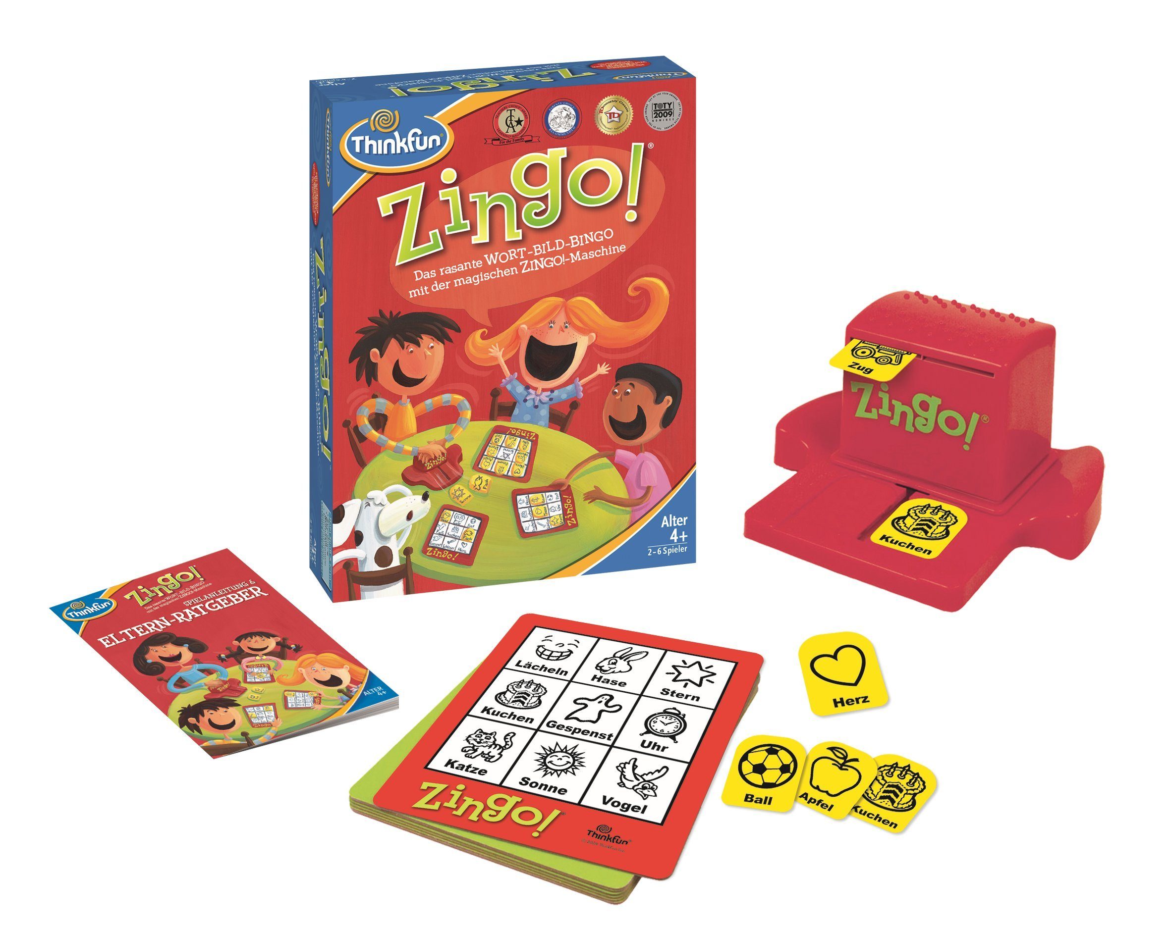 Thinkfun® Spiel, Familienspiel Thinkfun Zingo!,Lernspiel 76351