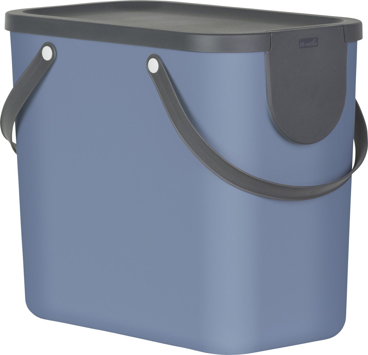 ROTHO Mülltonnenbox Rotho Mülltrennungssystem Albula 25 L horizon blue