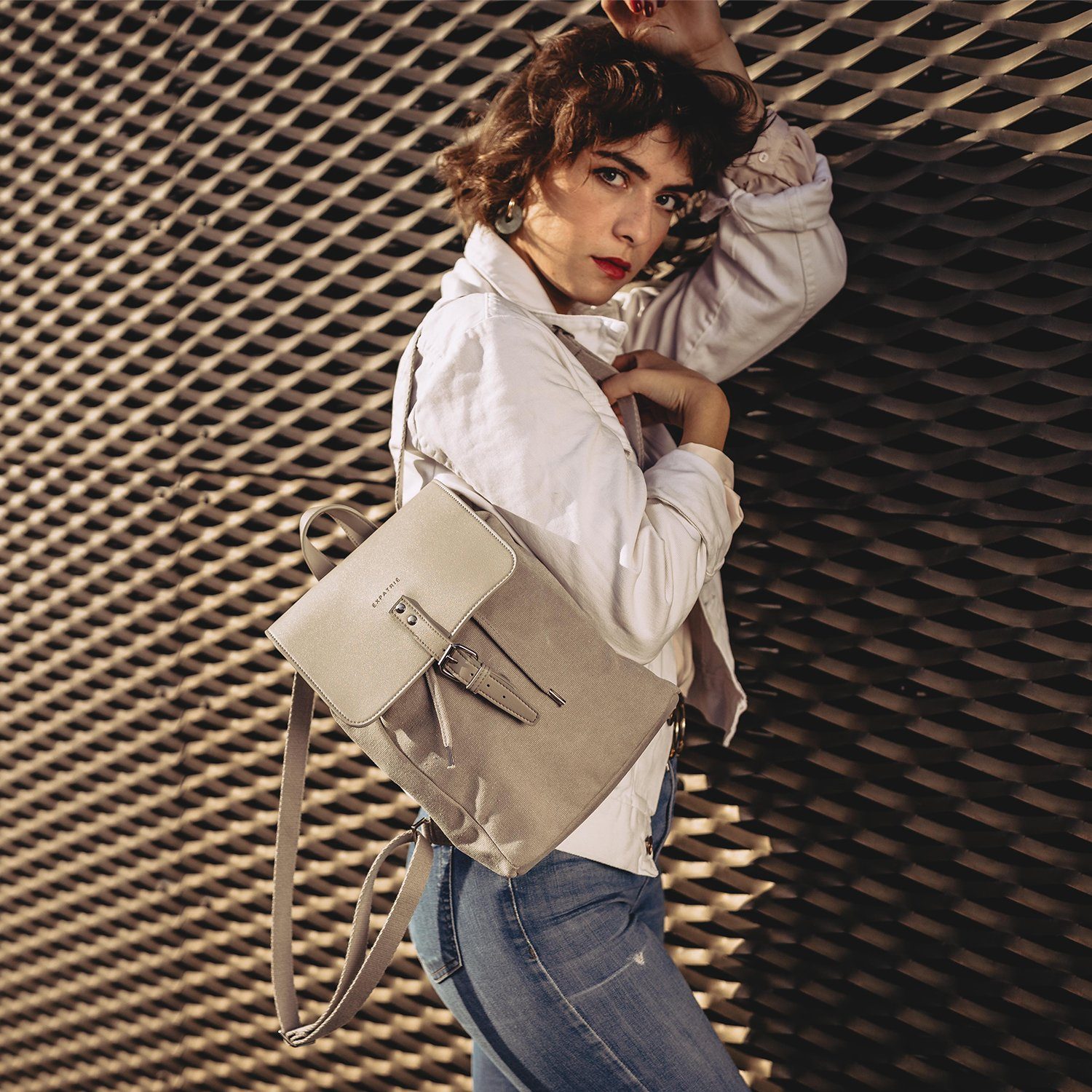 Expatrié Rucksack ANNA Rucksack Damen, Minirucksack, Magnetverschluss