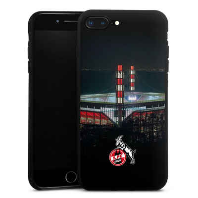 DeinDesign Handyhülle 1. FC Köln Stadion Offizielles Lizenzprodukt Köln Stadion Nacht, Apple iPhone 7 Plus Silikon Hülle Bumper Case Handy Schutzhülle