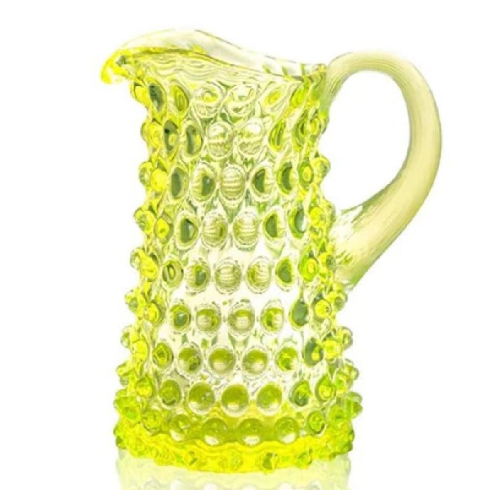 KLIMCHI Karaffe Studio Krug Mini Hobnail Neon Citrine (350ml)