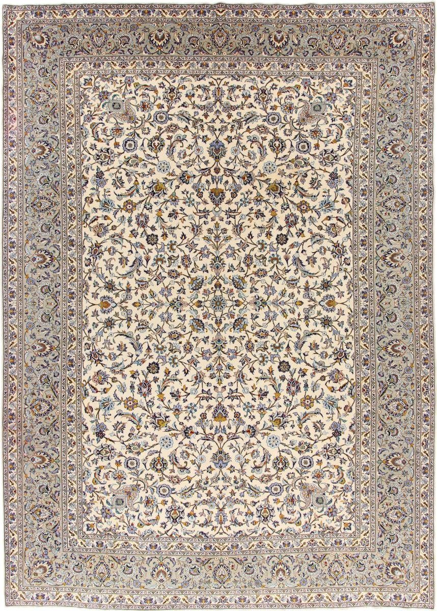 Orientteppich Keshan 292x413 Handgeknüpfter Orientteppich / Perserteppich, Nain Trading, rechteckig, Höhe: 12 mm
