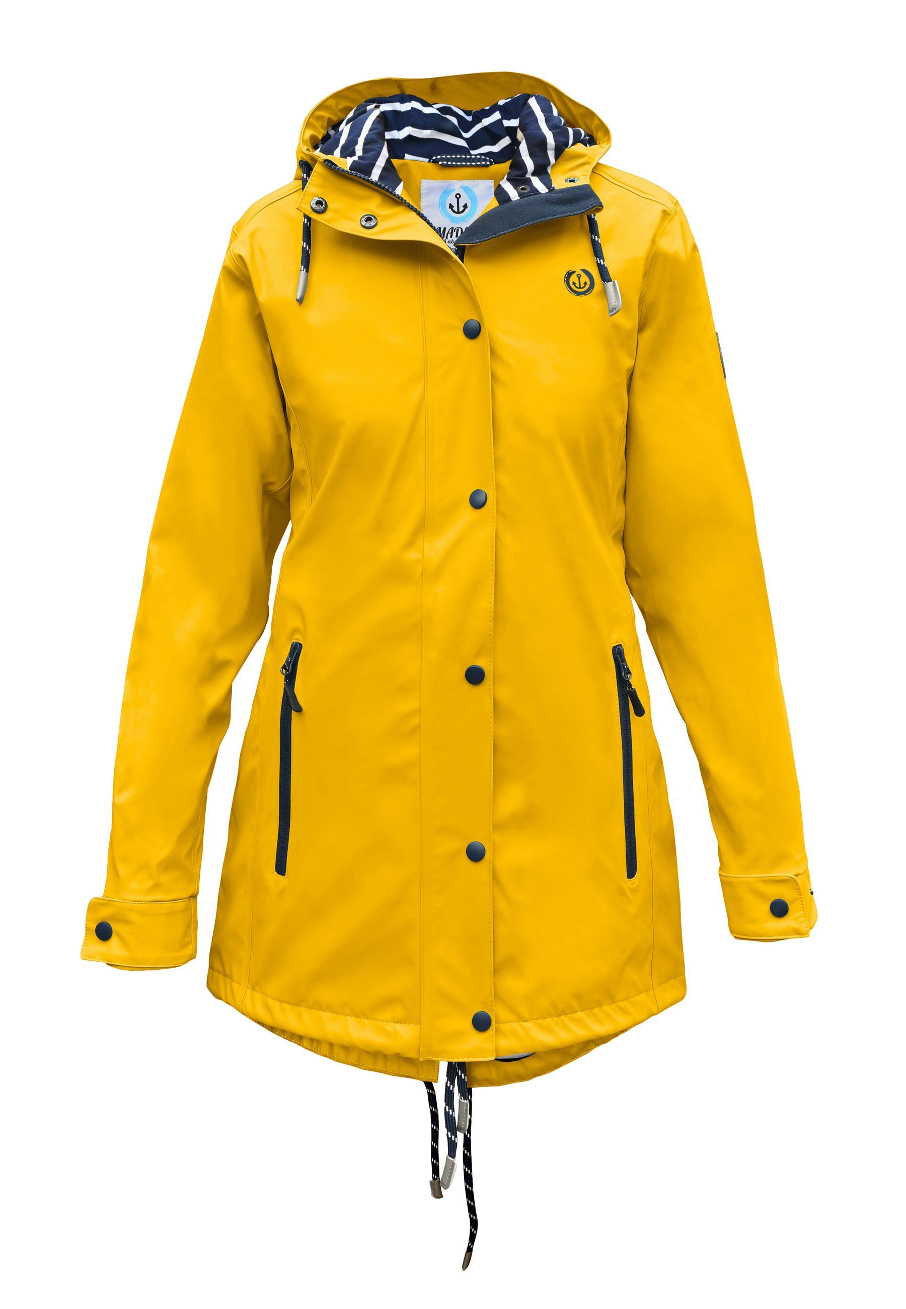 MADSea Regenjacke Friesennerz Friesennerz Streifen Innenfutter maritim günstig online kaufen