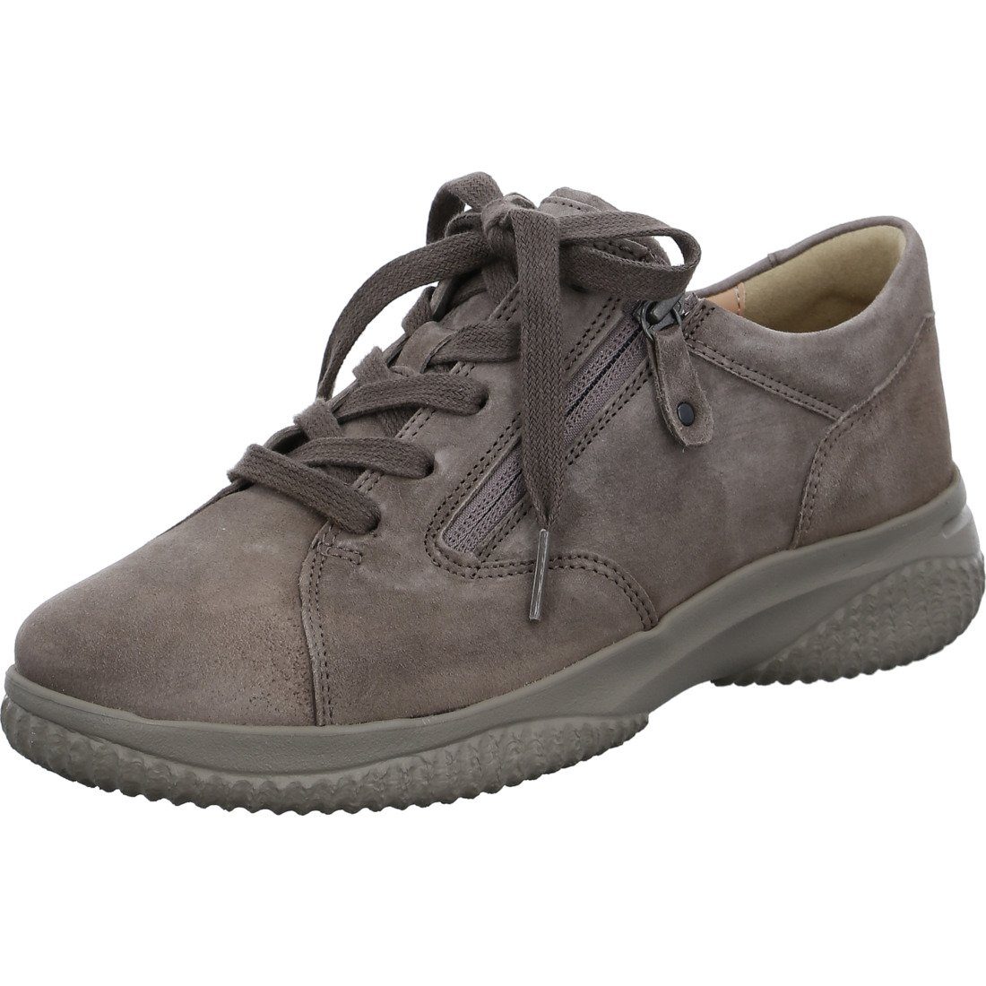 Damen Hartjes 047507 Schnürschuh - Nubuk Hartjes Schnürschuh Ethno braun Schuhe,