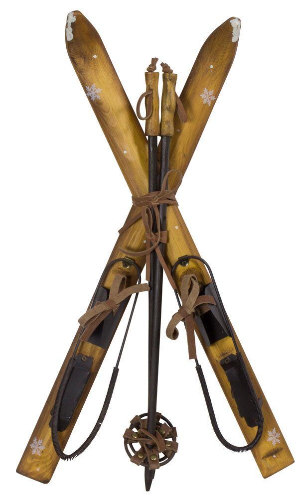 Christmas Paradise Dekoobjekt Deko Ski aus Holz versch. Varianten 50 bis 75 günstig online kaufen