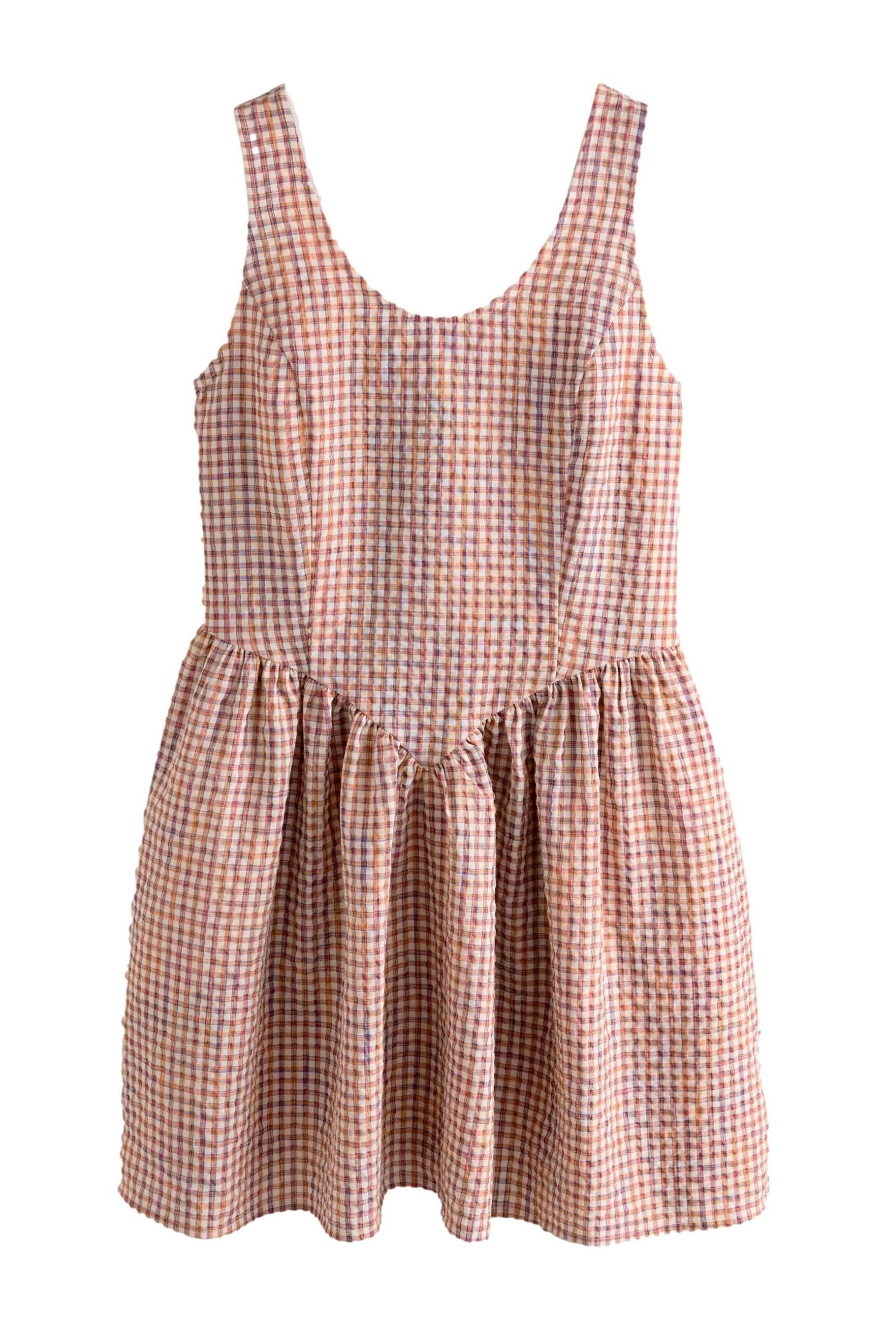 Next Minikleid Ärmelloses, tailliertes Minikleid, U-Ausschnitt (1-tlg) günstig online kaufen