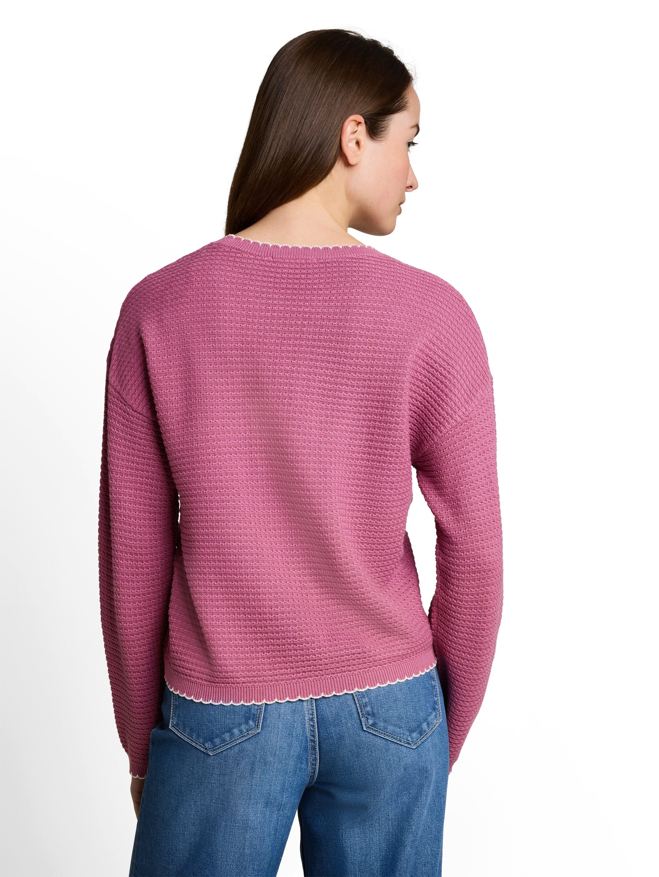 TOM TAILOR Denim V-Ausschnitt-Pullover