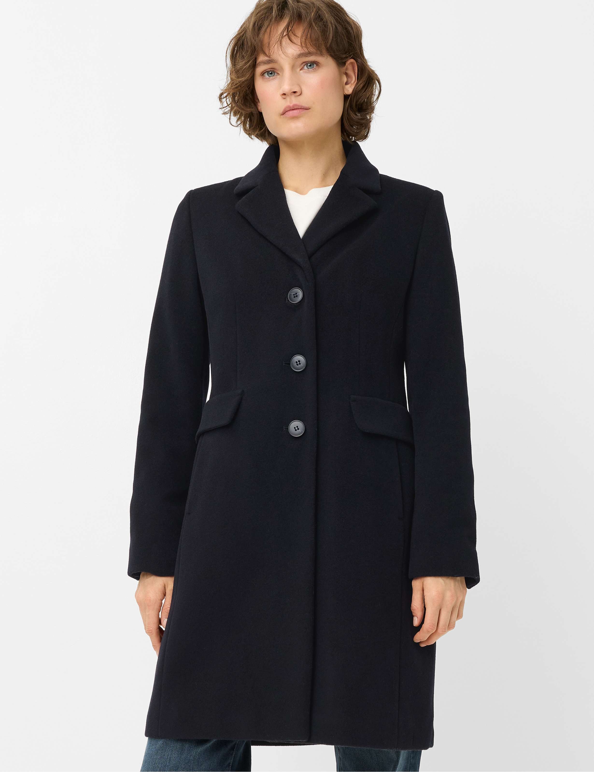 Fuchs Schmitt Outdoorjacke Style Wollmantel Latina