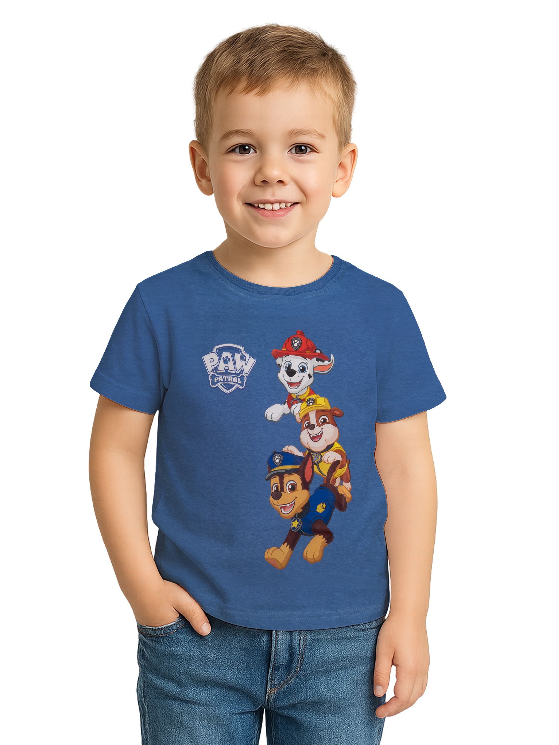 T-Shirt Paw Patrol - Team Marshall, Rubble & Chase