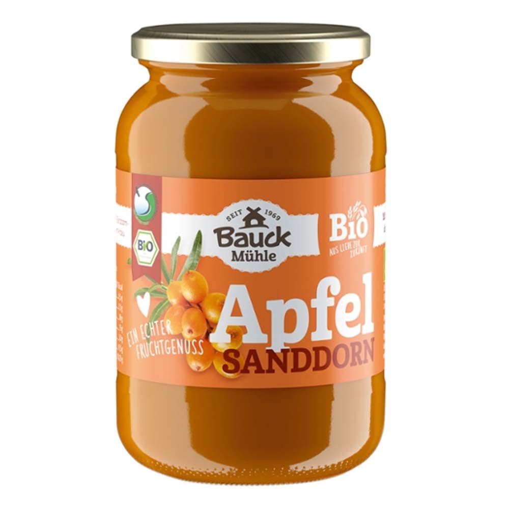 Bauck Mühle Fertiggericht Apfel - Sanddorn Mus 360g