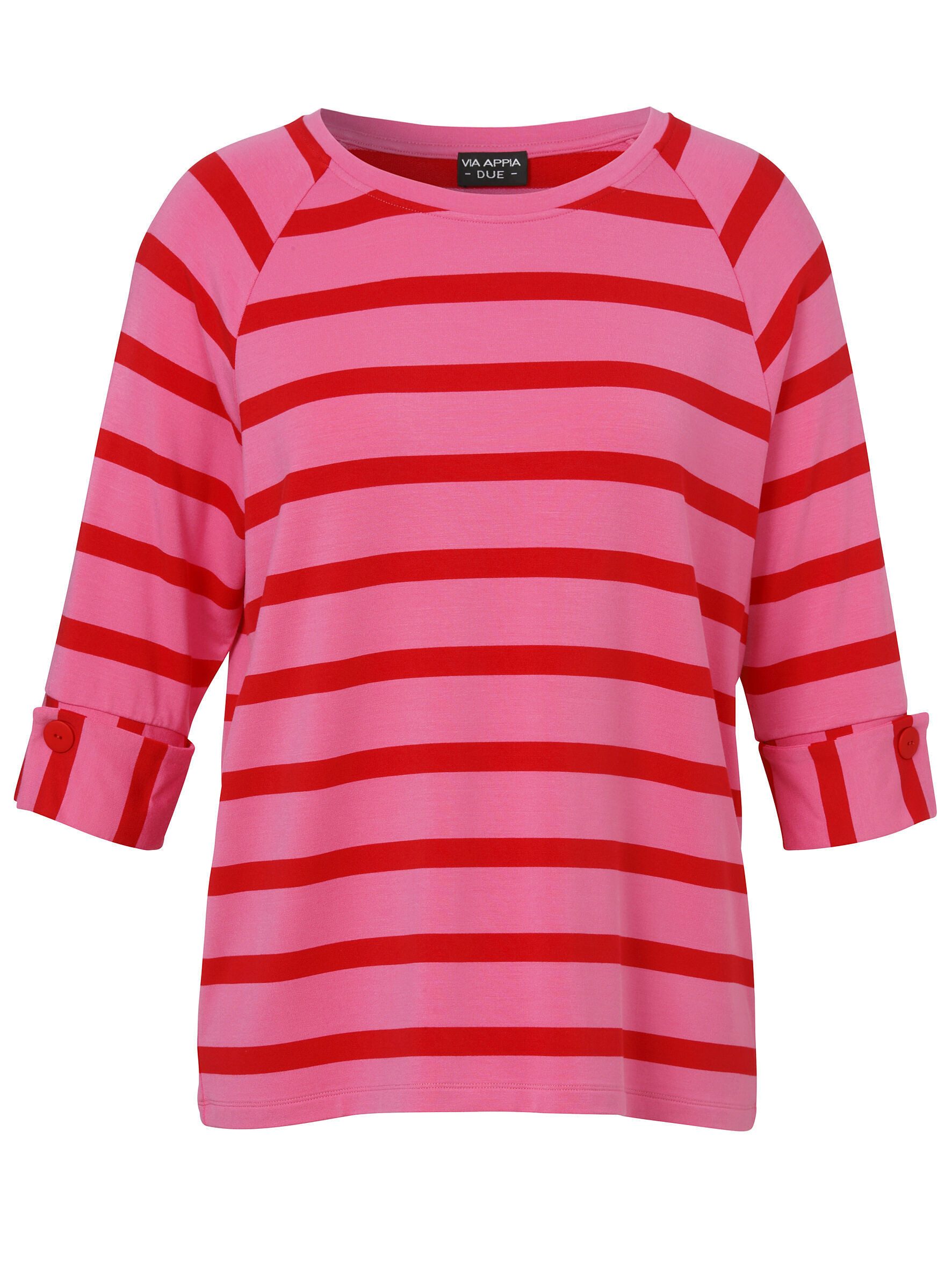 VIA APPIA DUE Sweatshirt (1-tlg) Große Größen