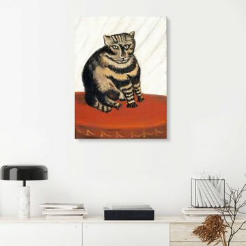 Posterlounge Forex-Bild Henri Rousseau, Die Tigerkatze, Wohnzimmer Malerei