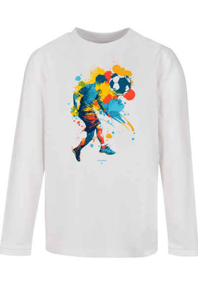 F4NT4STIC T-Shirt Fußballer bunt Print