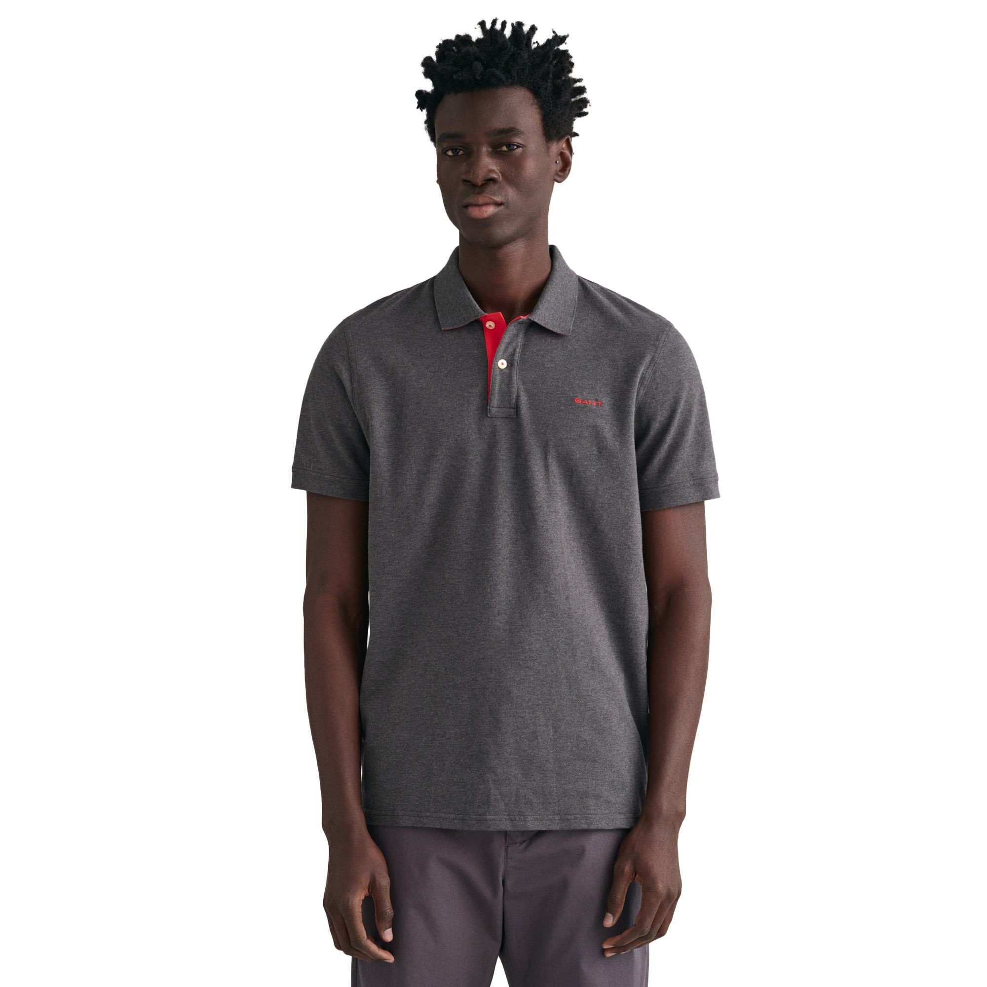 Gant Poloshirt REG CONTRAST PIQUE SS günstig online kaufen