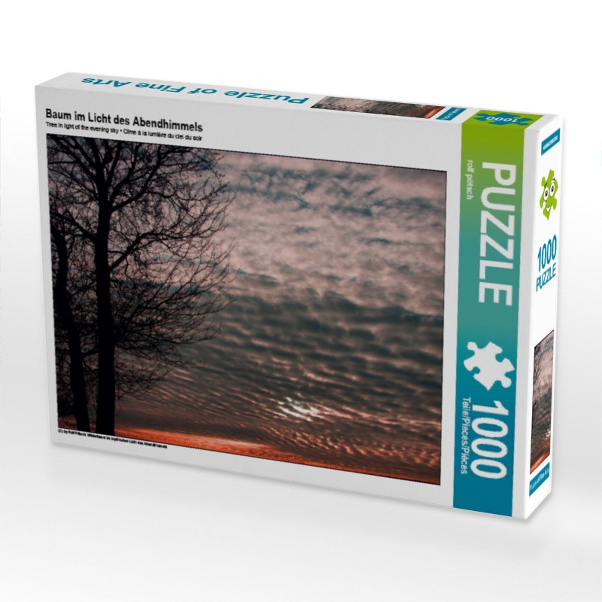 CALVENDO des Abendhimmels Foto-Puzzle 1000 im Puzzle Licht Lege-Größe x 1000 cm von 48 Puzzleteile CALVENDO Teile ropo13, Baum 64 Bild Puzzle