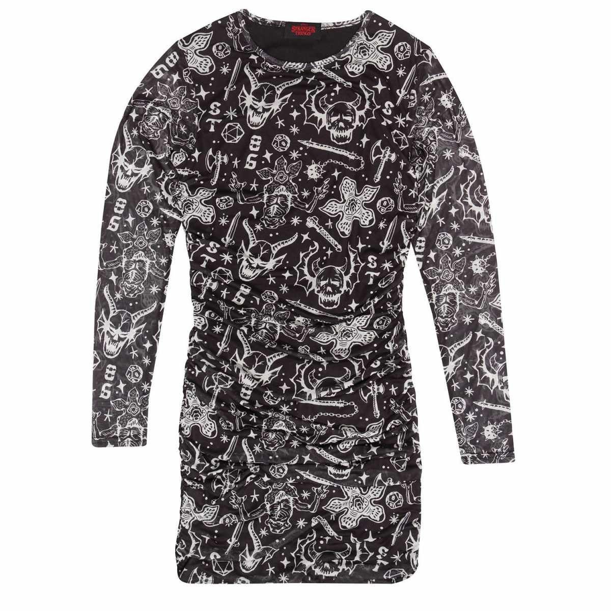 Stranger things Cocktailkleid Stranger Things – Hellfire (Mesh Dress)