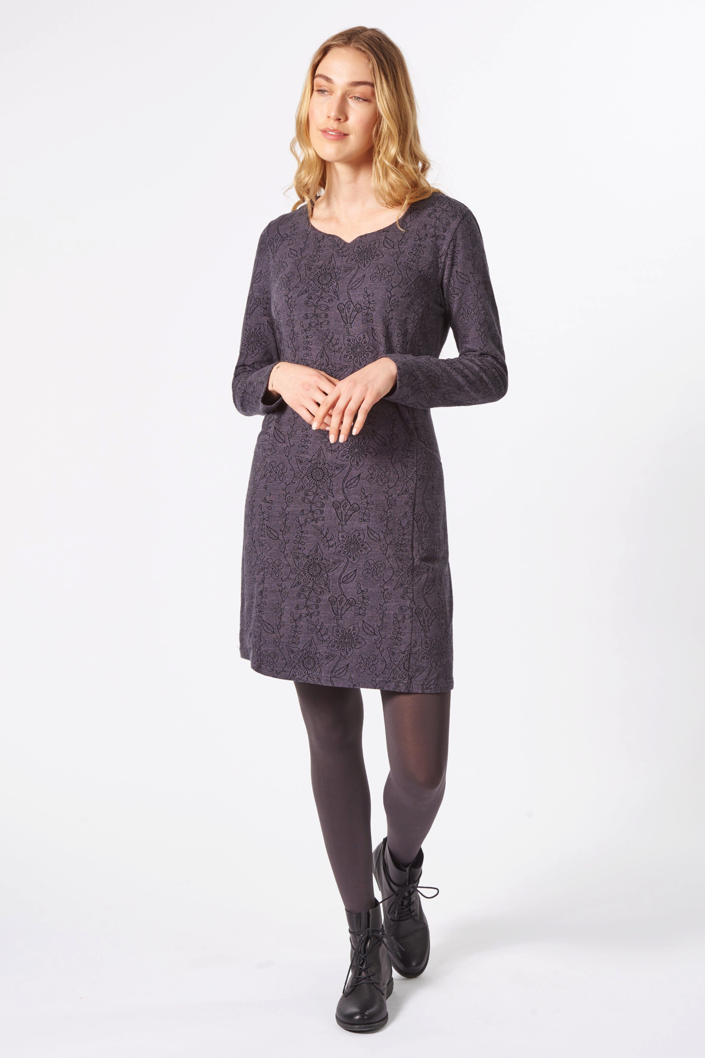 Himalaya Clothing Jerseykleid Feines Kleid Damen günstig online kaufen