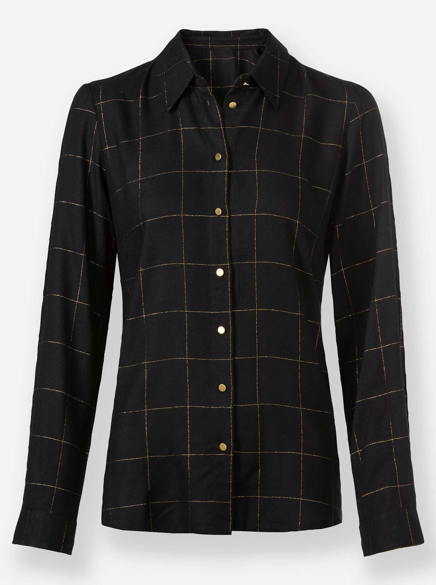 Witt Klassische Bluse Langarm-Bluse .