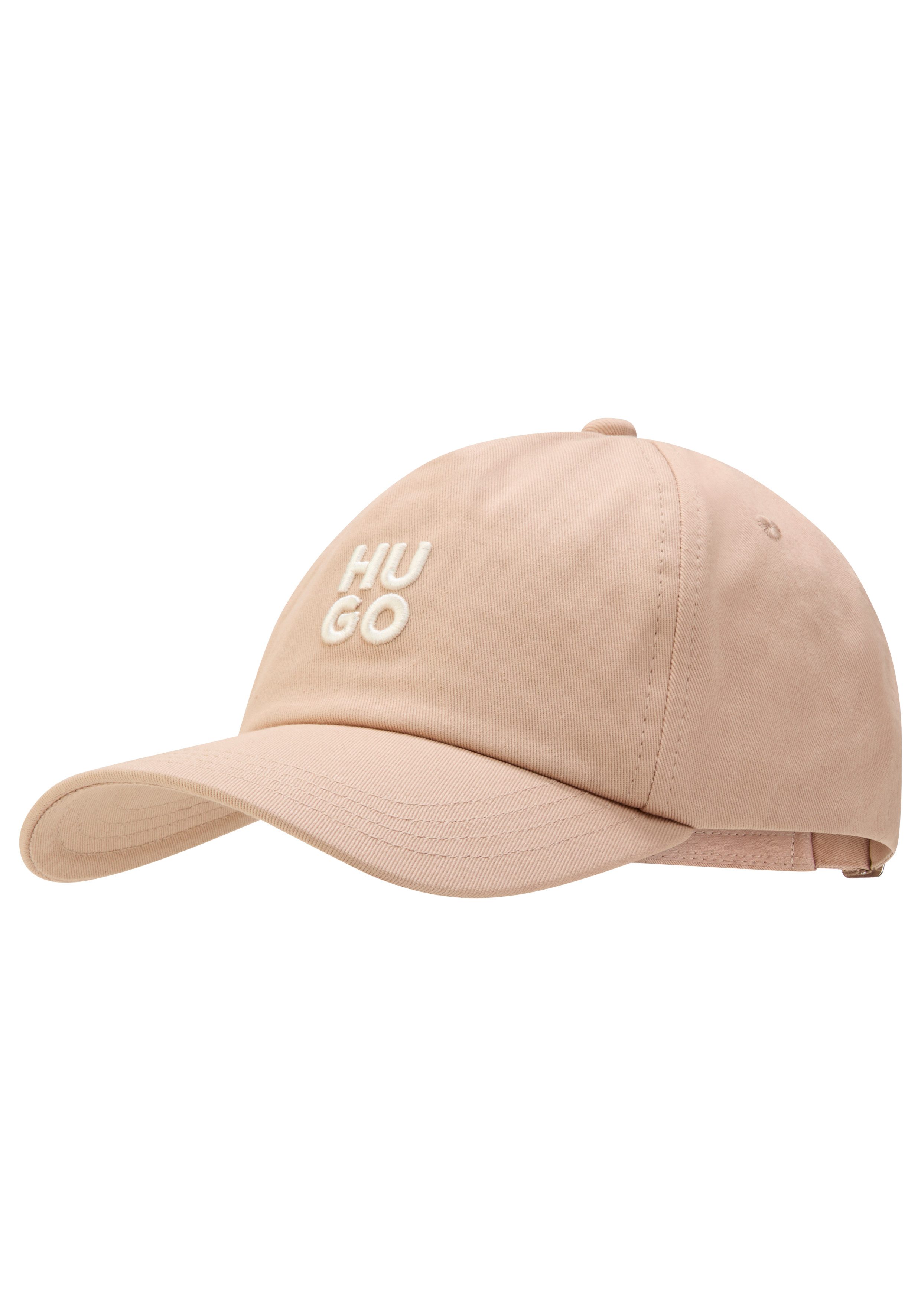 HUGO Baseball Cap Asya mit Logo-Stickerei