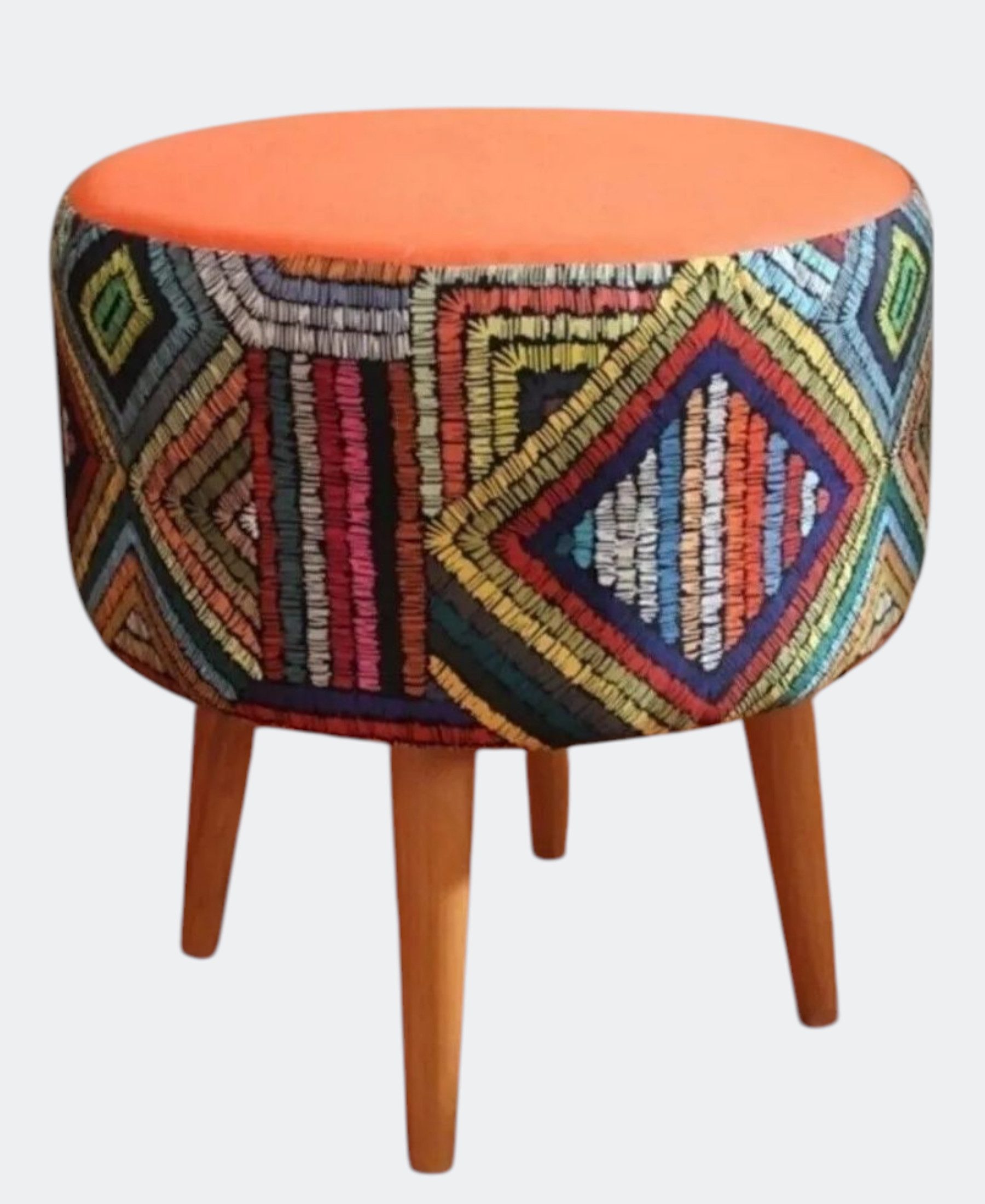 fashionshowcase Hocker Retro im Ethno-Design - günstig online kaufen