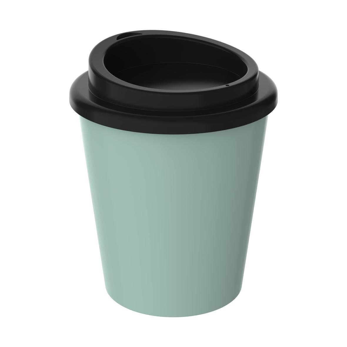 elasto Coffee-to-go-Becher 250 ml Kaffeebecher To Go doppelt isolierter Becher, Made in Germany, BPA-frei, Teebecher, Coffee Mug, recycled Becher