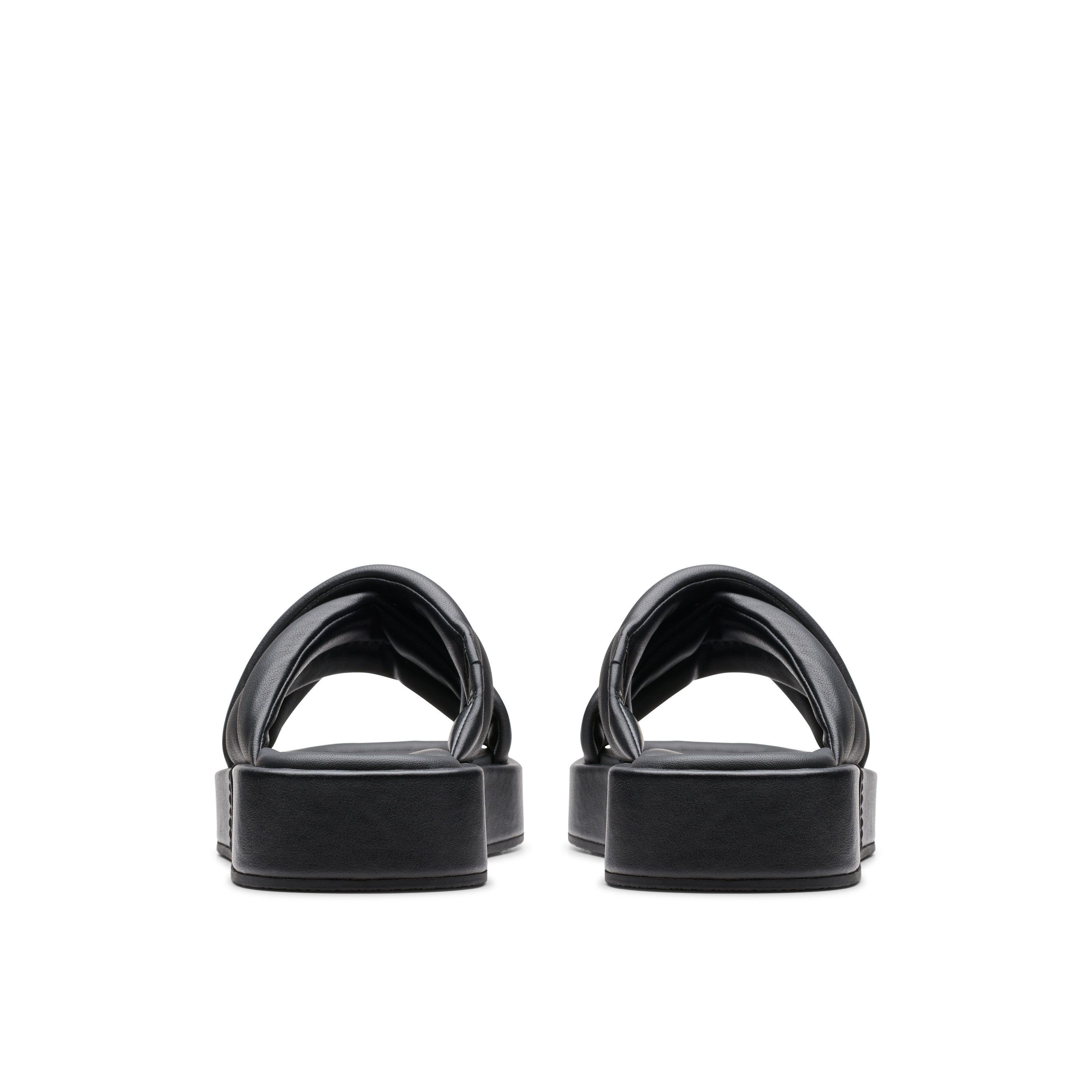 Clarks Alda Glide Hausschuh, Slides, Schlappen mit gepolsterter Bandage