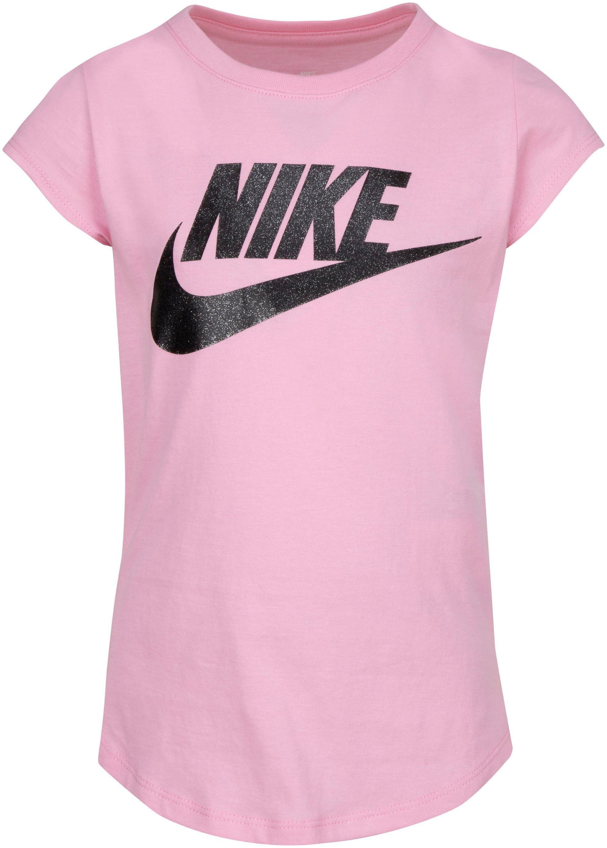 Nike Sportswear T-Shirt für NIKE SLEEVE SHORT Kinder FUTURA TEE - rosa