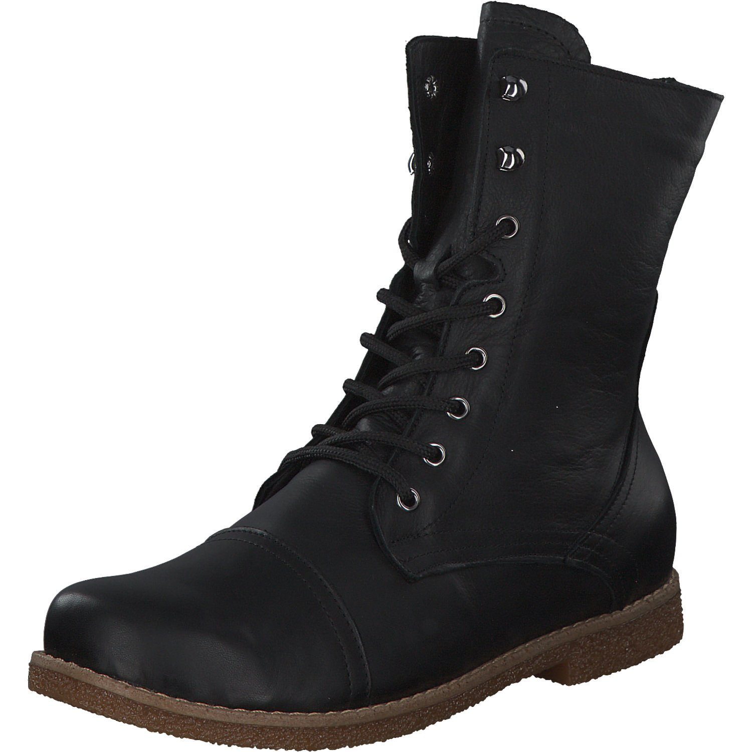 ESGANO Andrea Conti schwarz regular fit Schnürstiefel (1-tlg)
