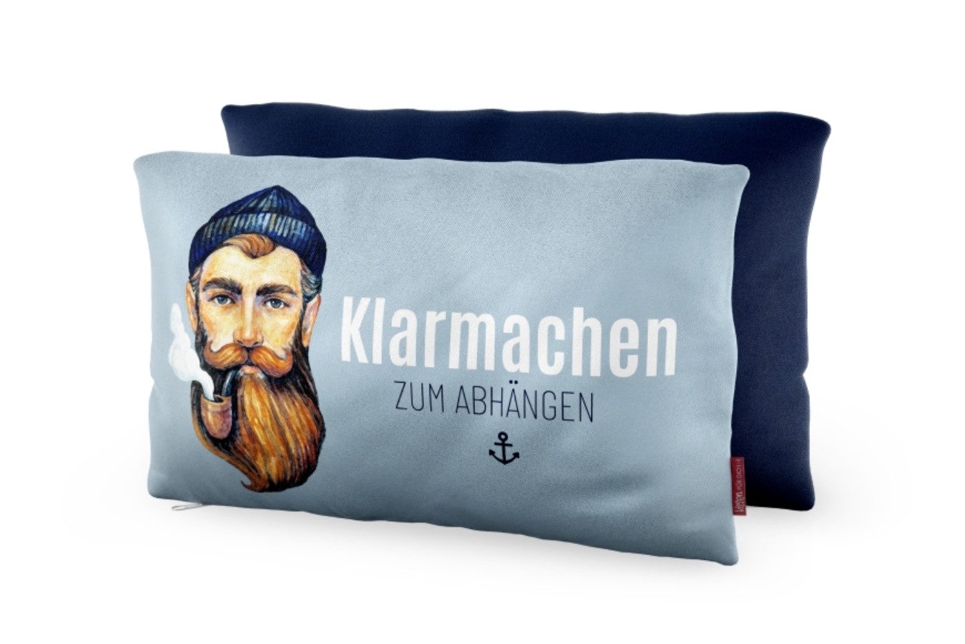 La Vida Geschenk für Dich Dekokissen la Vida Dekokissen Serie Maritim, Bezug 100% Baumwolle