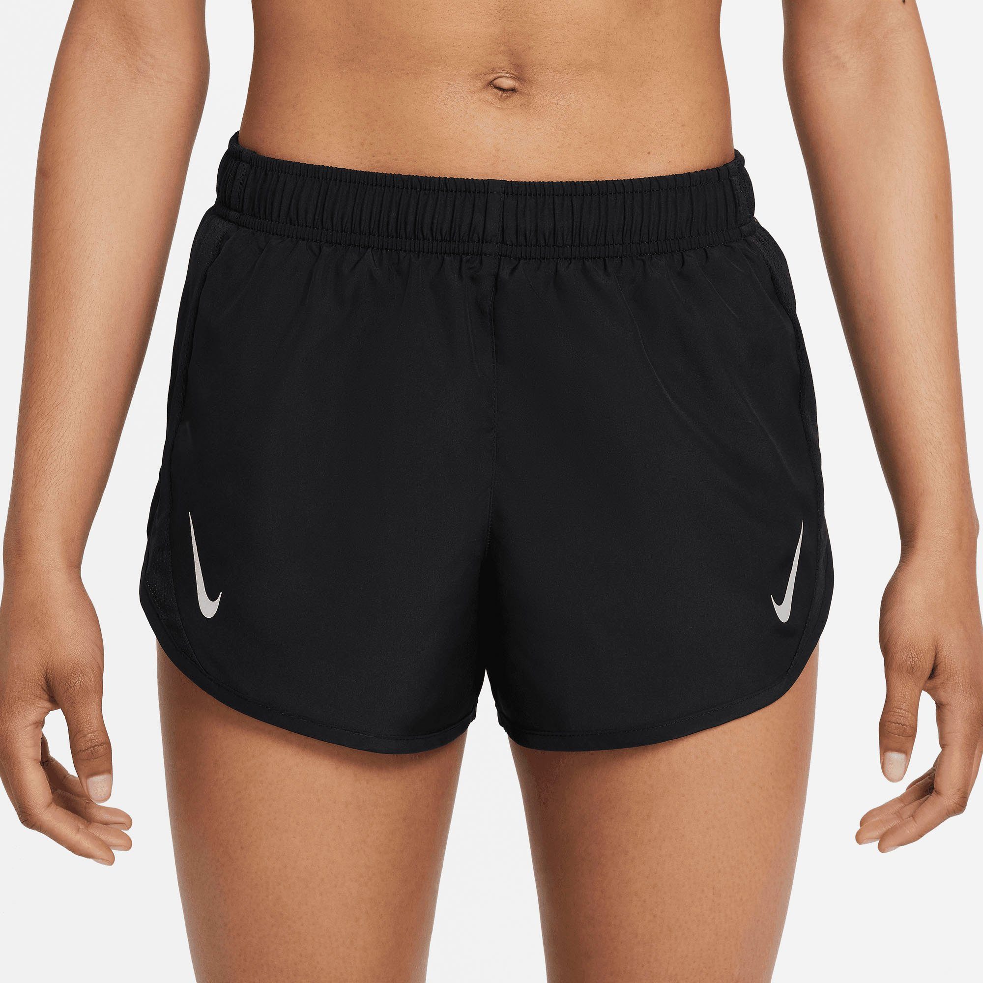 Tempo schwarz Race Women's Laufshorts Dri-FIT Running Shorts Nike