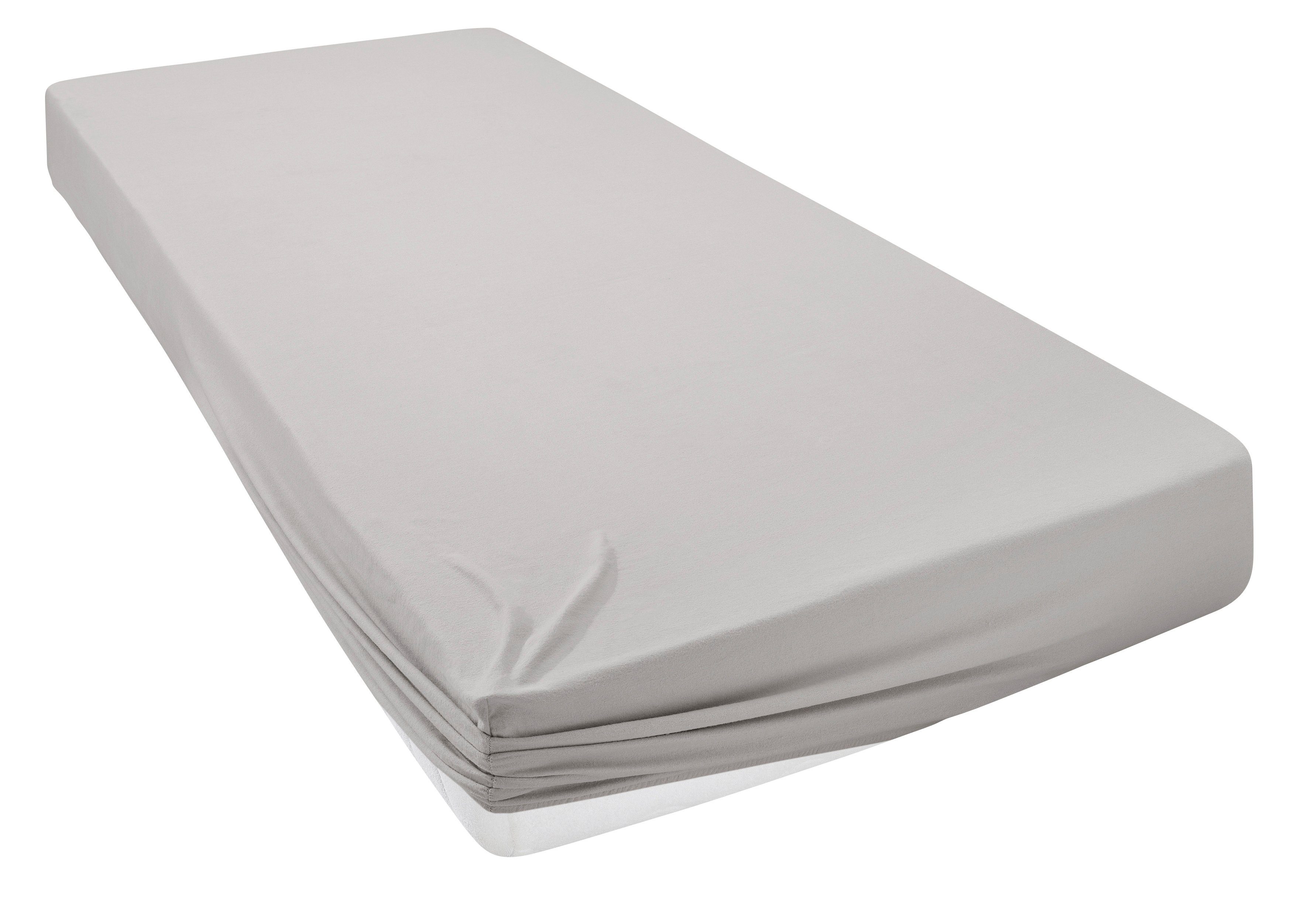 OTTO home Spannbettlaken Cremona, Basic & Premium Qualität mit Elasthan, Jersey (145 g/m), Gummizug: rundum, (1 Stück), Bettlaken für Matratzen von 20-25 cm Höh – Bild 4 von 5