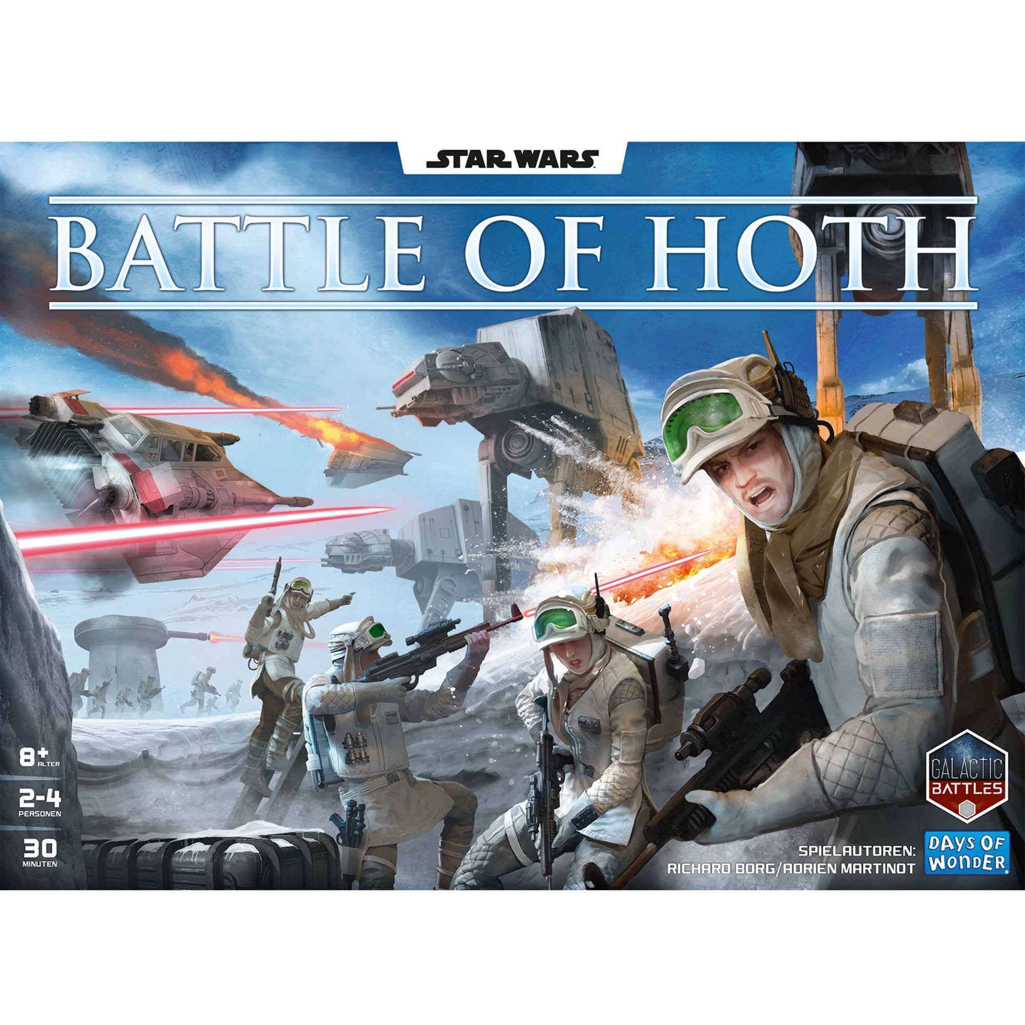 Asmodee Spiel Asmodee Star Wars: Battle of Hoth, Brettspiel