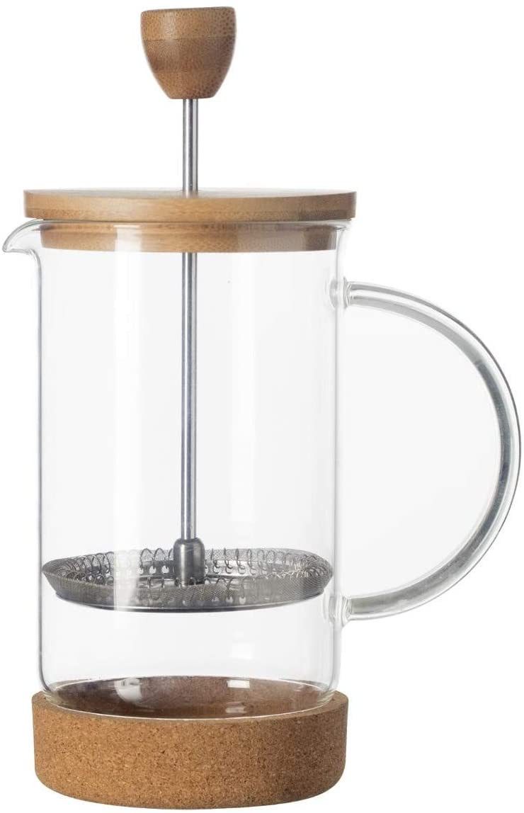 Secret de Gourmet Kanne Kaffeebereiter NATURE BAMBOO, 600 ml, 600 l, (Set)