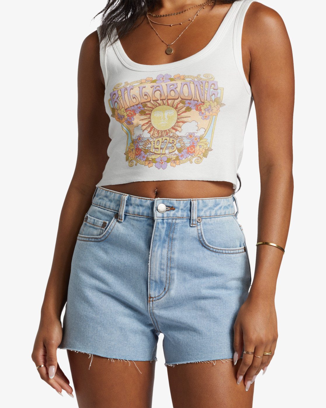 Billabong Jeansshorts High Tide - Denim-Shorts für Frauen