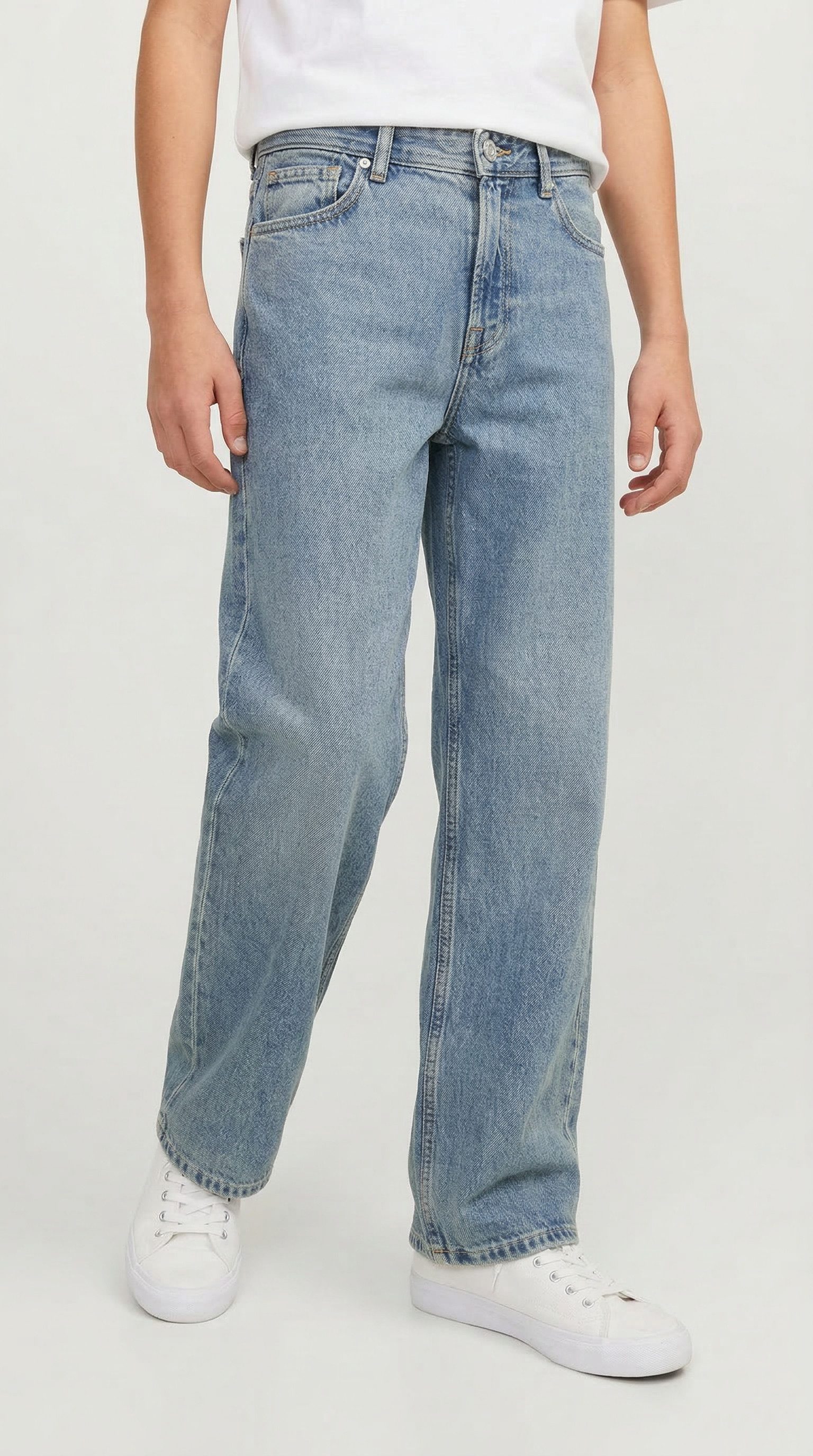 Relax-fit-Jeans JJIALEX JJORIGINAL AKM 308 SN JNR