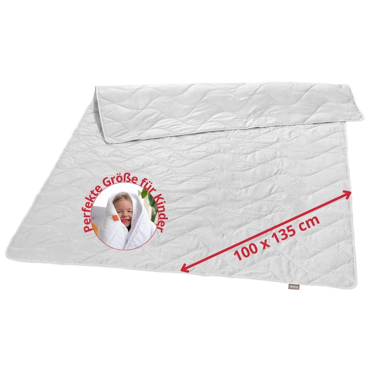 liebling Naturfaserbettdecke Wildseidendecke, Füllung: 100% Wildseide, Bezug: Mako-Satin aus 100% Baumwolle, 135 x 200cm, 155 x 220 cm und weitere Größen, für warme Sommernächte