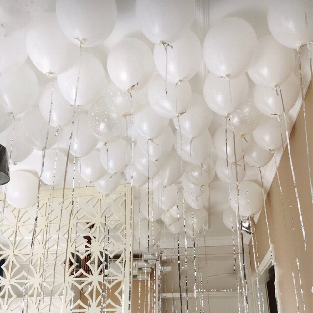 GelldG Luftballon »Ballons, 10 Zoll Luftballons Geburtstag Ballons Hochzeit  Party Dekorieren 100 Stück«