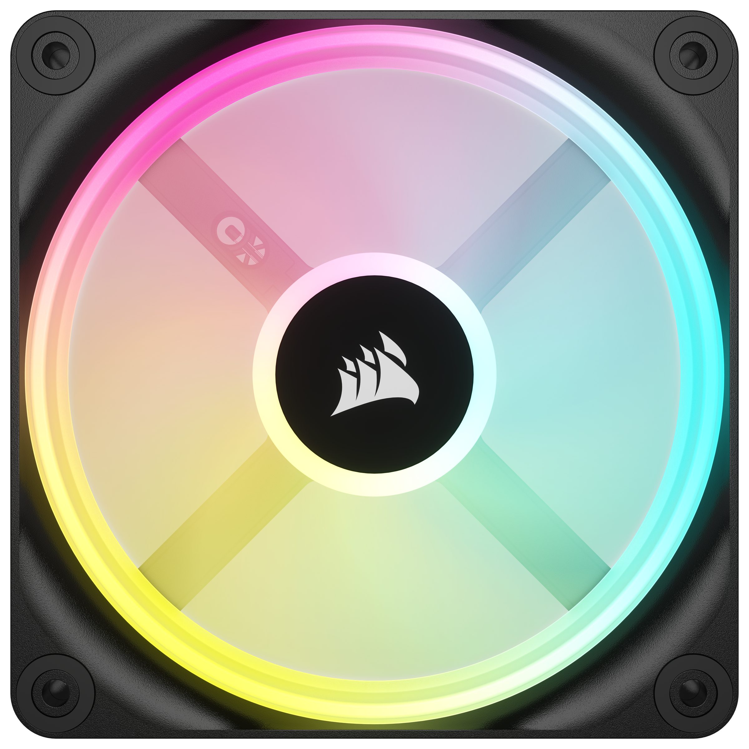 Corsair Gehäuselüfter iCUE LINK QX140 RGB Erweiterungskit 140-mm-PWM-Lüfter, RGB-Lüfter