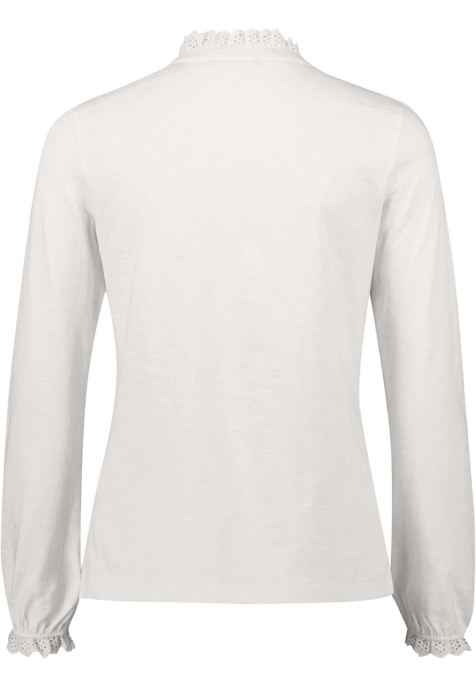 Knopfleiste (1-tlg) Zero mit T-Shirt Offwhite Knopfleiste