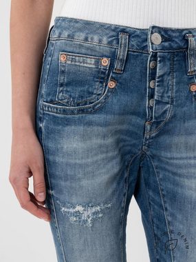 Herrlicher 7/8-Jeans Shyra Cropped Organic Denim Cashmere, Fit: Boyfriend