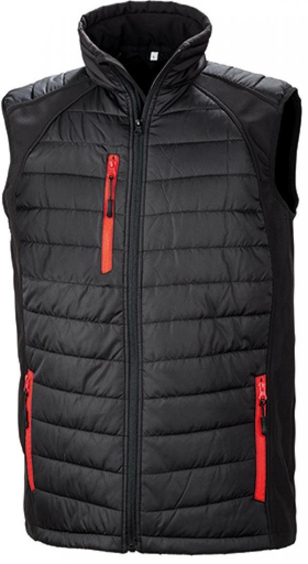 Result Funktionsweste Herren Black Compass Softshell günstig online kaufen