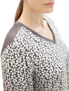 TOM TAILOR PLUS 3/4-Arm-Shirt mit floralem Muster