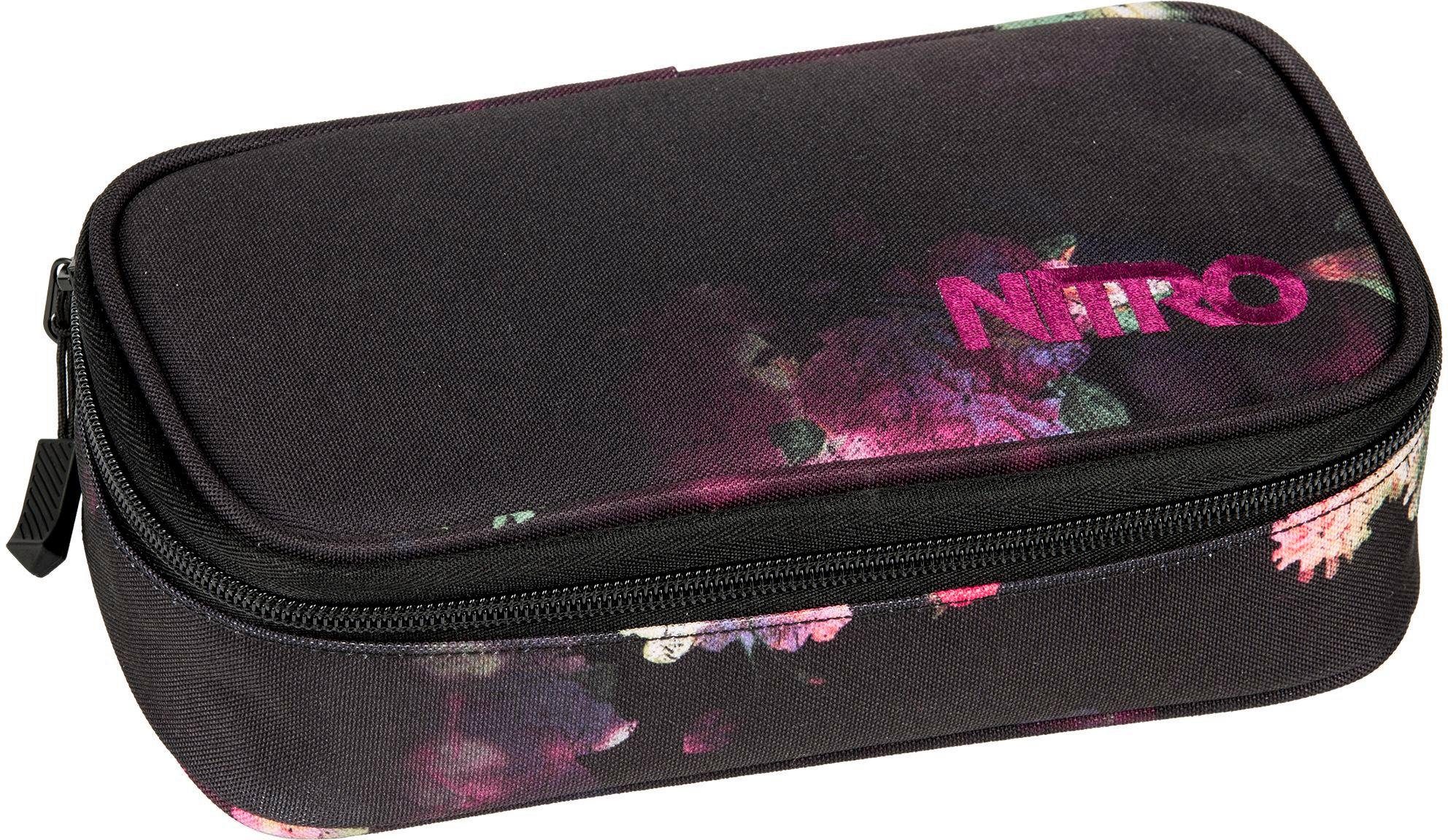 NITRO Federtasche Pencil Case XL, Black Rose