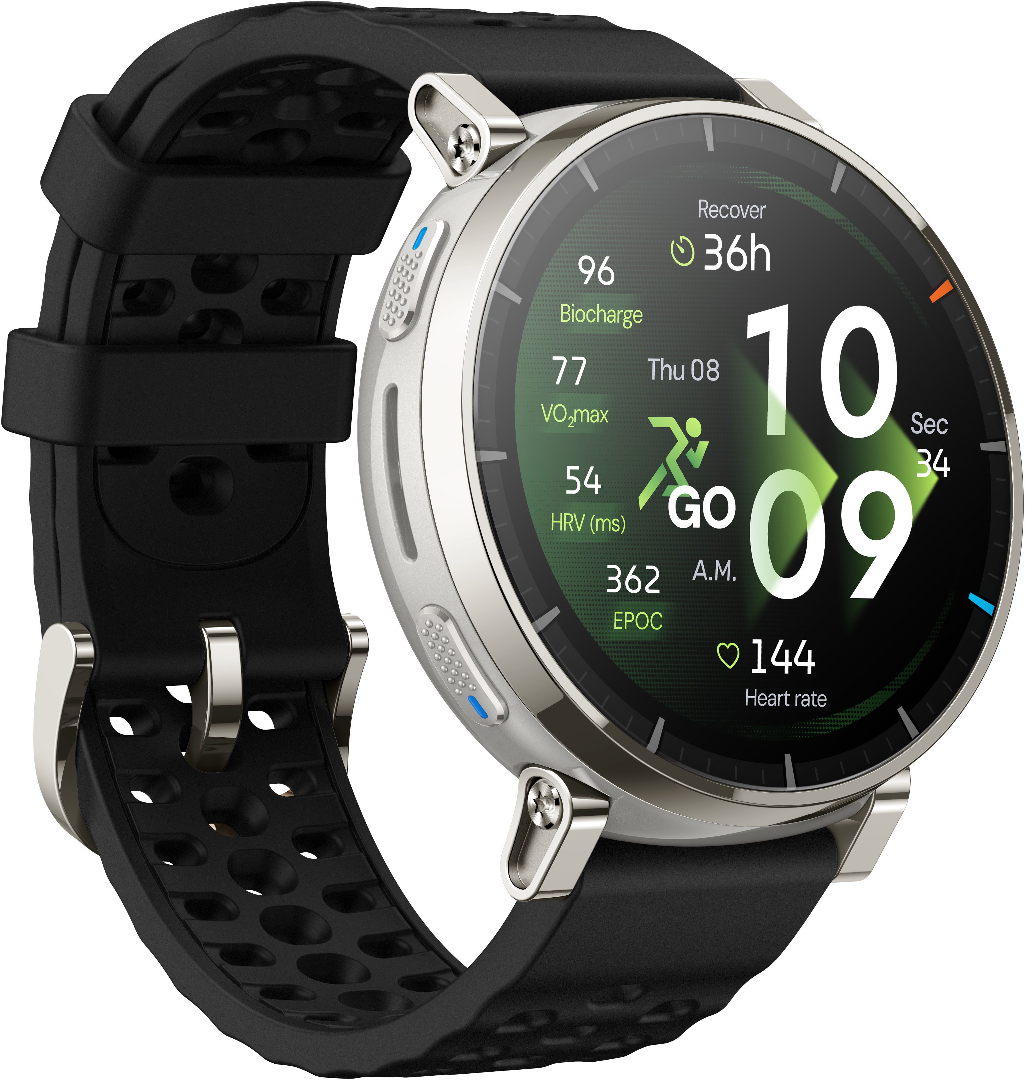 Amazfit Active 3 Premium Smartwatch (1,32 Zoll, Amazfit OS)