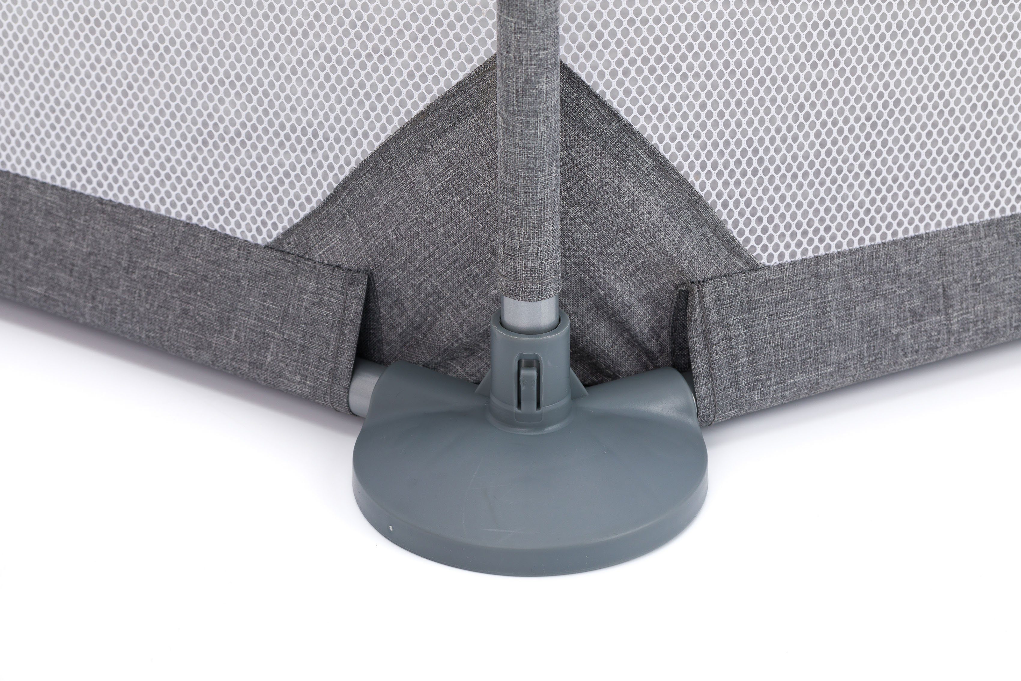 Fillikid Laufgitter 6-Eck, grau Ø 134 cm, Höhe 67 cm, inklusive Transporttasche