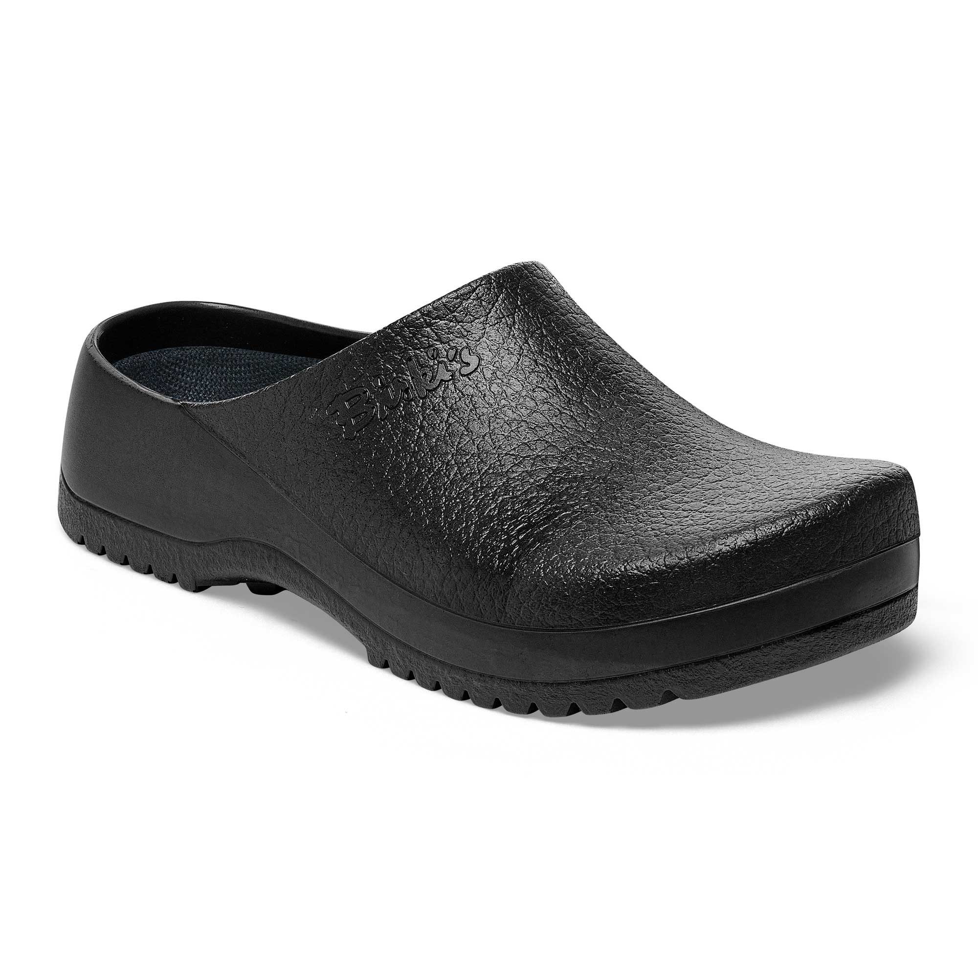 Birkenstock Berufsschuhe Damen & Herren - Einlagengeeignet - Super Birki Fusion Clog Auswechselbares Kork-Latex-Fußbett waschbar bis 30°C - Clog bis 80°C