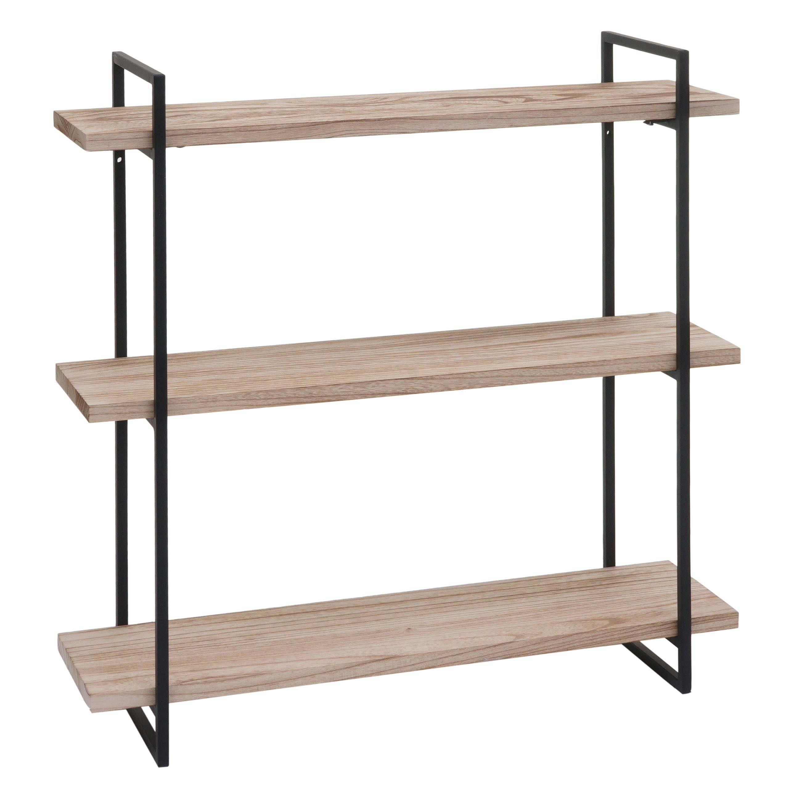 MCW Wandregal MCW-K78-W, Drei Regalböden, Industriedesign günstig online kaufen